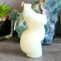 Lady Body Candle - White