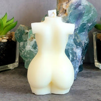 Lady Body Candle - White