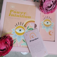 Elevate: Power of Intuition Kit (Oracle Card Deck + Book)