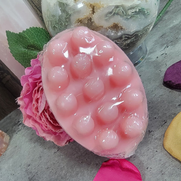 Pink Honeycomb Soap Bar